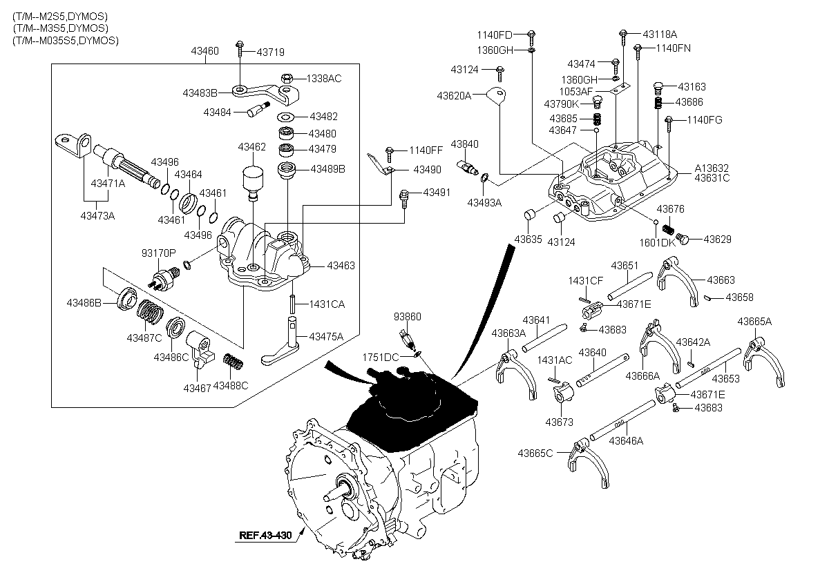 Кпп хендай hd 78 схема